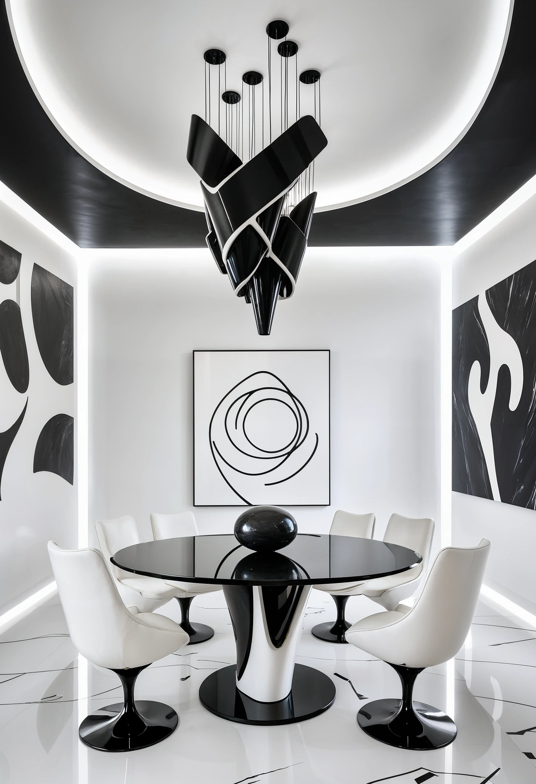 Avant-Garde with Bold Murals