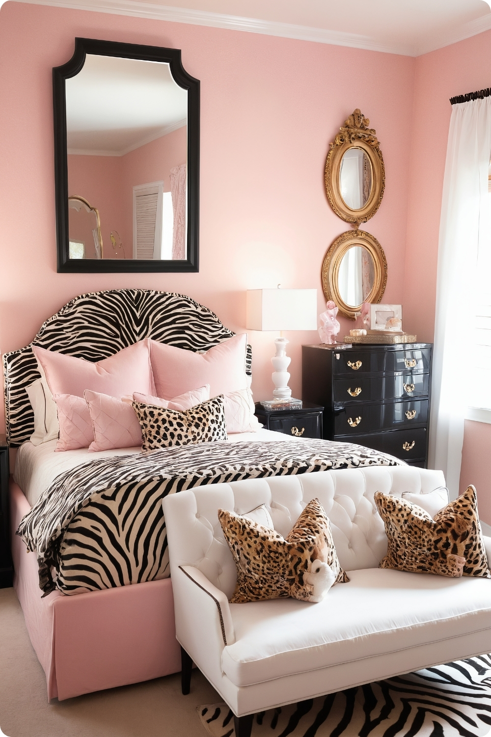 Pink and Animal Print