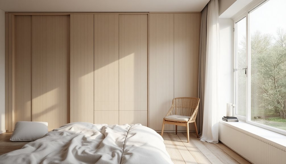 minimalist sliding japandi functional art
