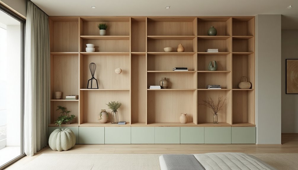 multifunctional minimalist visual flow storage solution