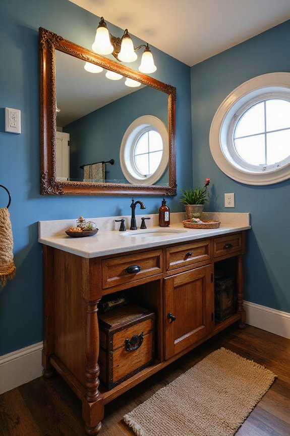 adventurous pirate themed bathroom transformation
