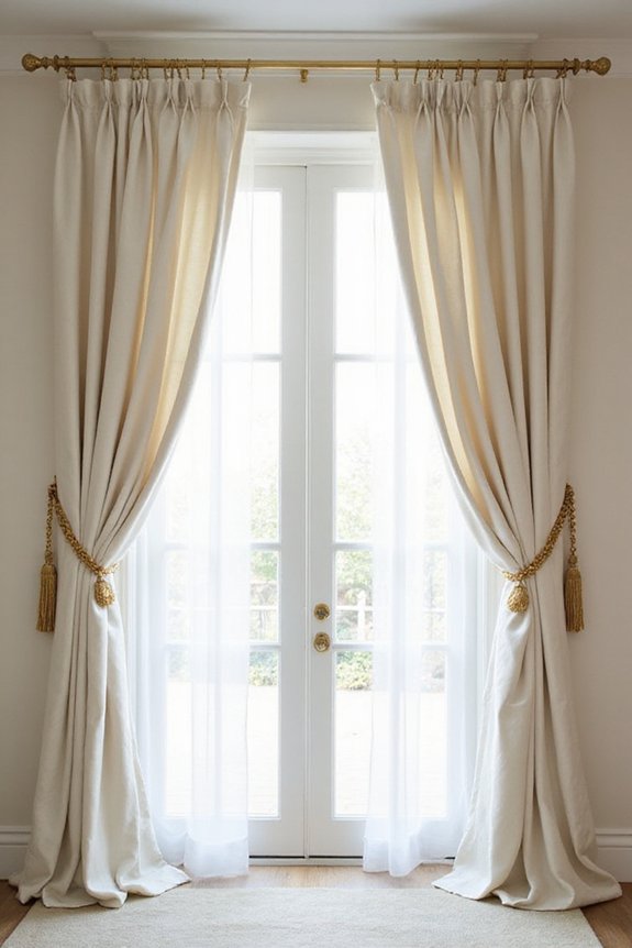 affordable luxury window treatment suggestions