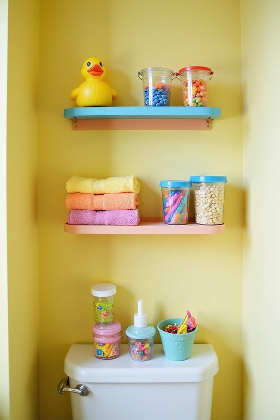 bath time organization essentials