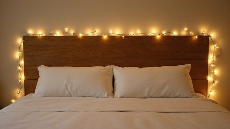bedroom fairy lights magical ambiance