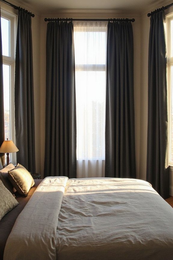 blackout curtains for better sleep