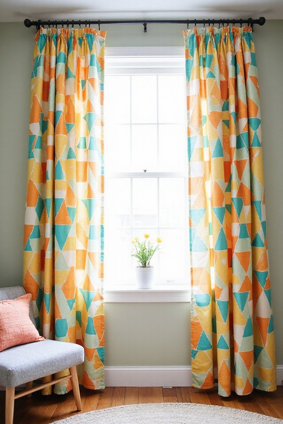bold geometric modern decor