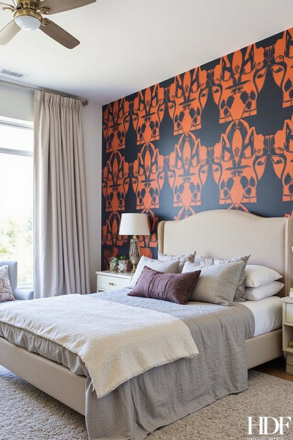 bold statement wall design