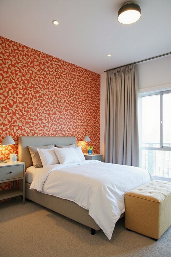 bold statement wall focal point