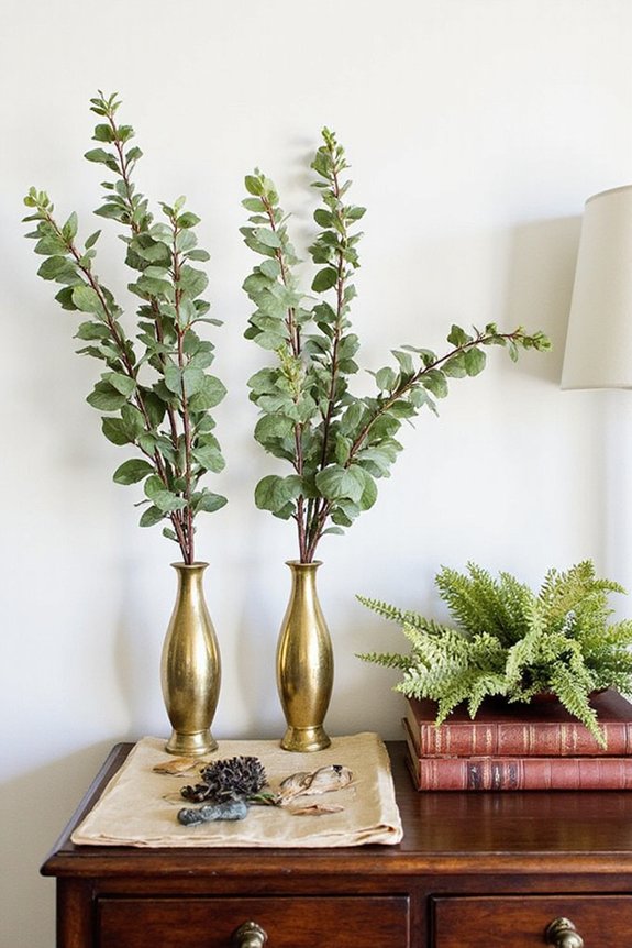 botanical nature inspired contemplative decor