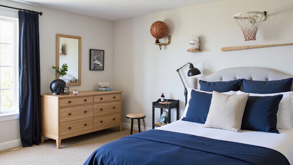 boys sports themed bedrooms