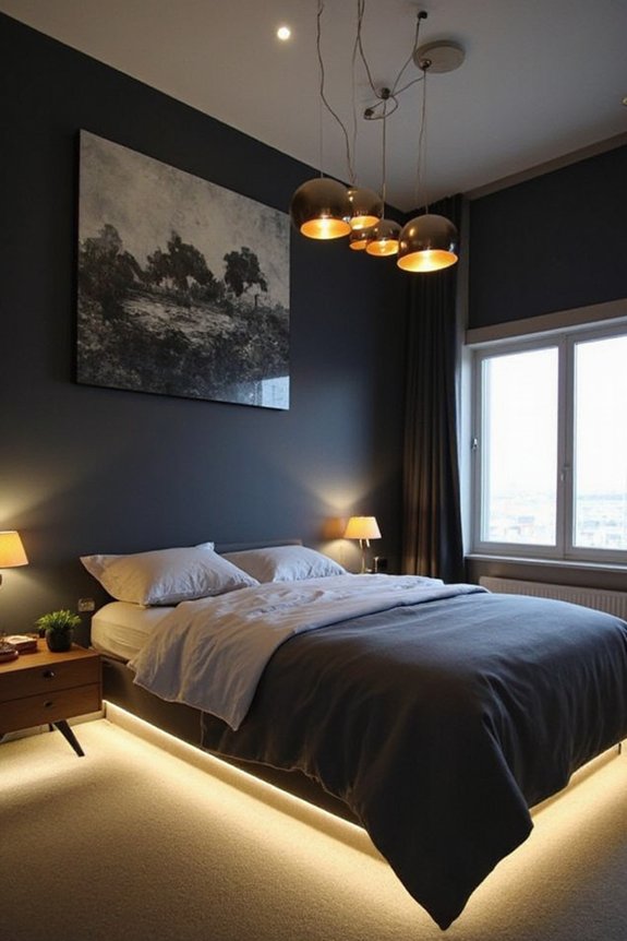 budget friendly dramatic lighting transformation