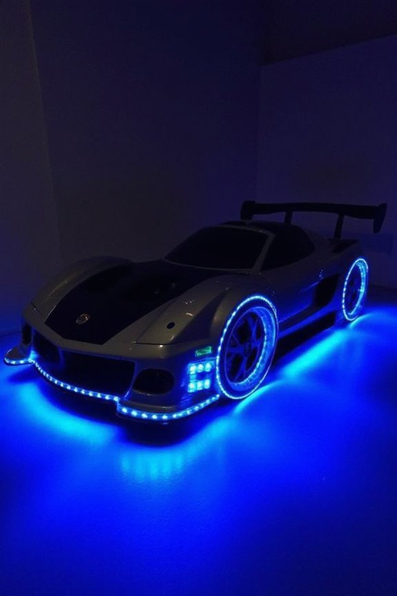 car themed lighting sets mood