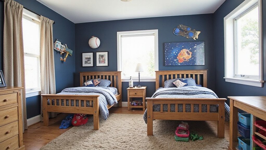 celebrating twins unique bedroom designs