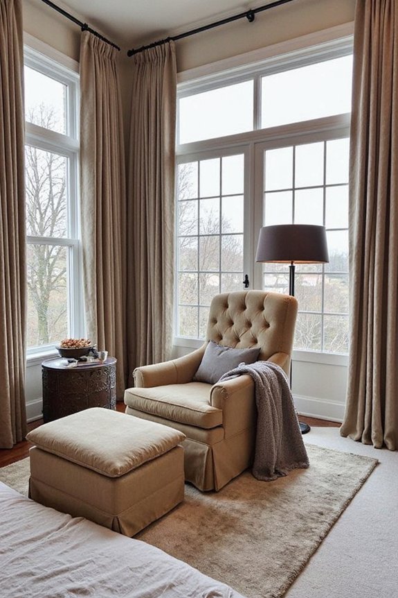 comfortable tranquil inviting relaxing