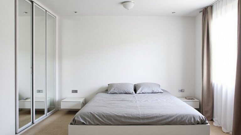 compact bedrooms feel expansive illusion