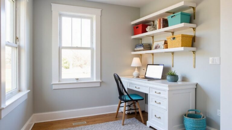 compact desk area design ideas