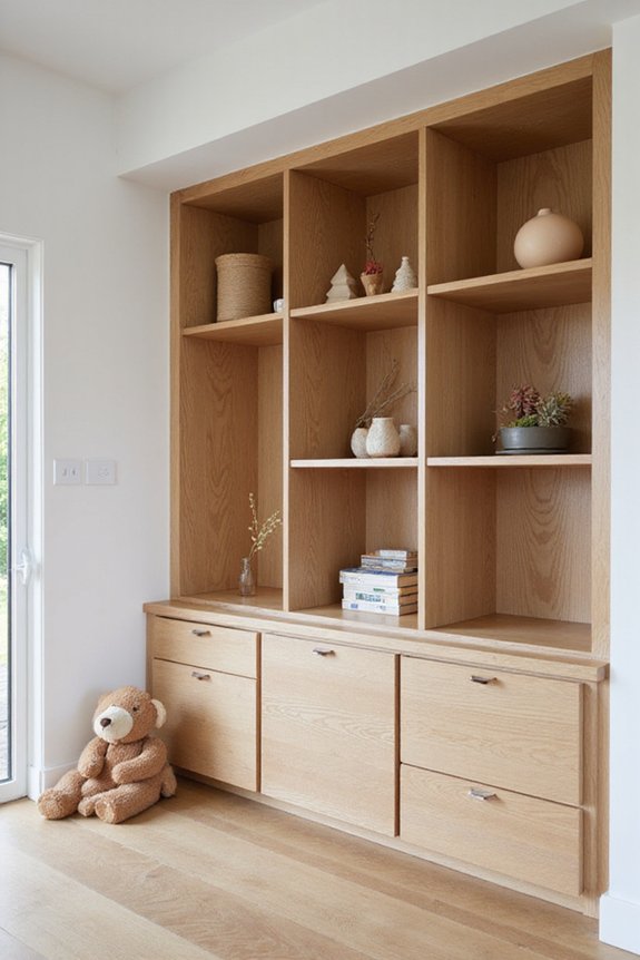 concealed versatile minimalist storage solutions