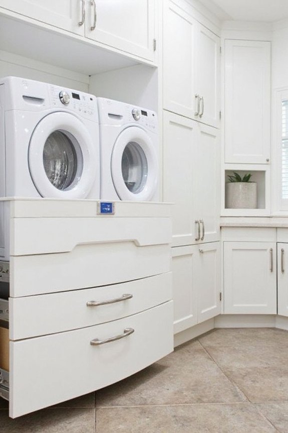 convenient underutilized storage organization