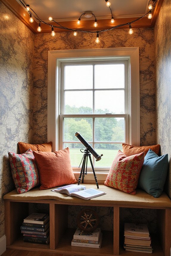 cozy enchanting dedicated reading nook