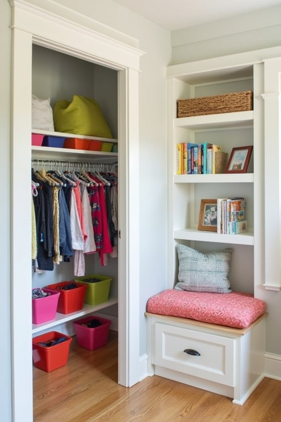 cozy organized functional versatile