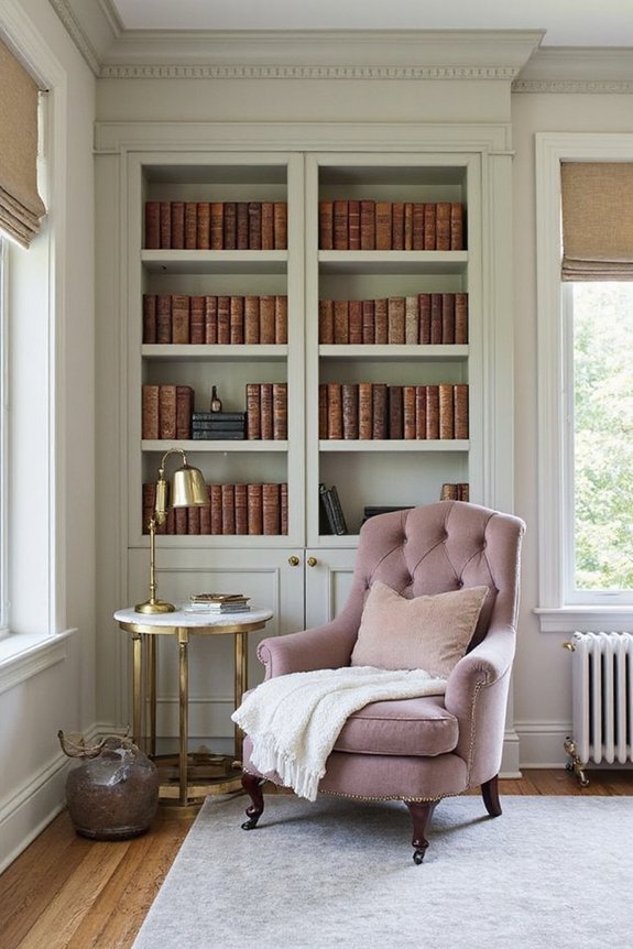 cozy reading nook sophistication retreat