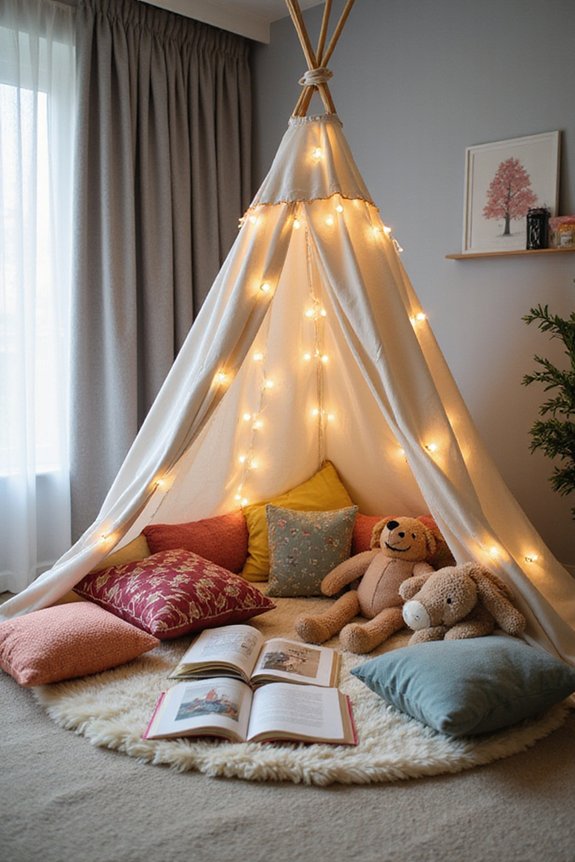 cozy secluded reading nook oasis