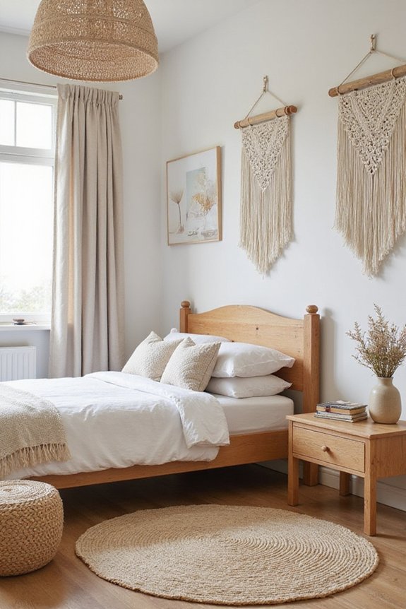 cozy textured bohemian natural