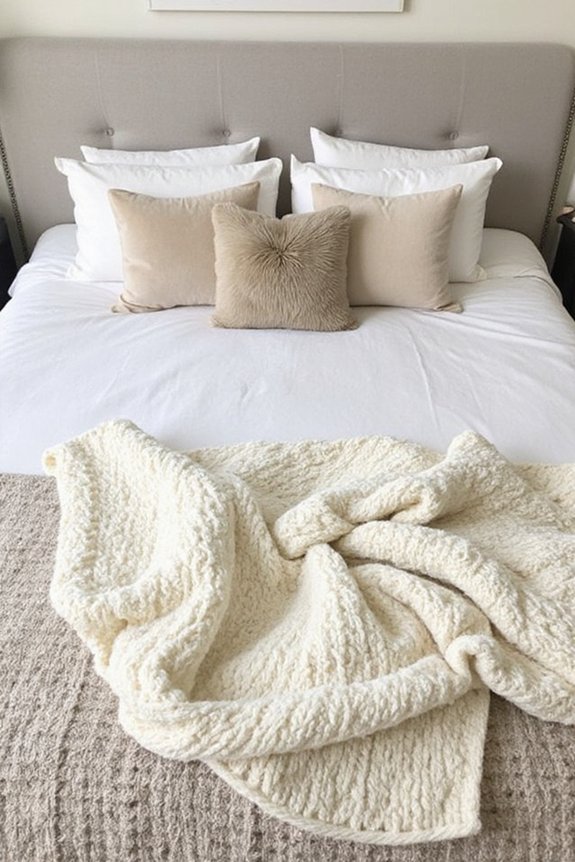 cozy textured layered sanctuary