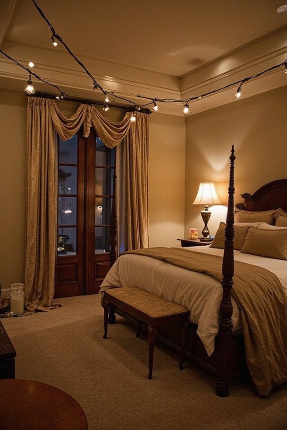 cozy warm intimate ambient lighting