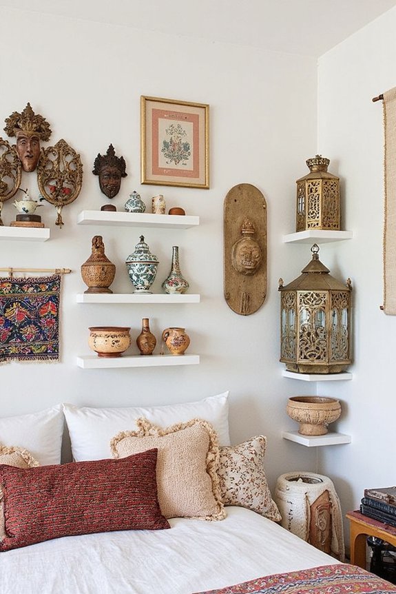 curated cultural wanderlust gallery display