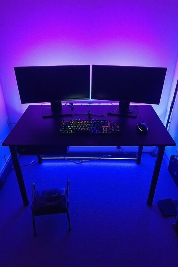 customized immersive gaming workstation paradise