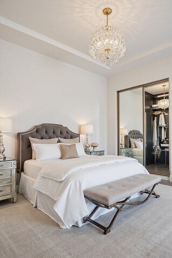 dazzling theatrical luxurious hollywood regency suite