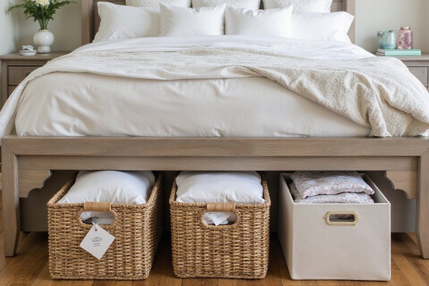 decorative organized efficient storage solution