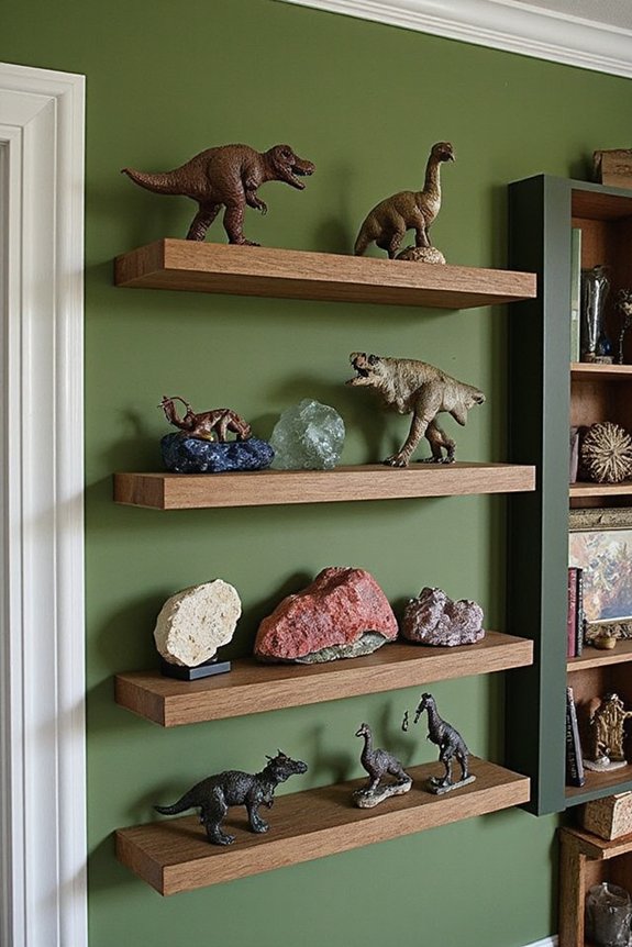 dedicated educational dinosaur display collections
