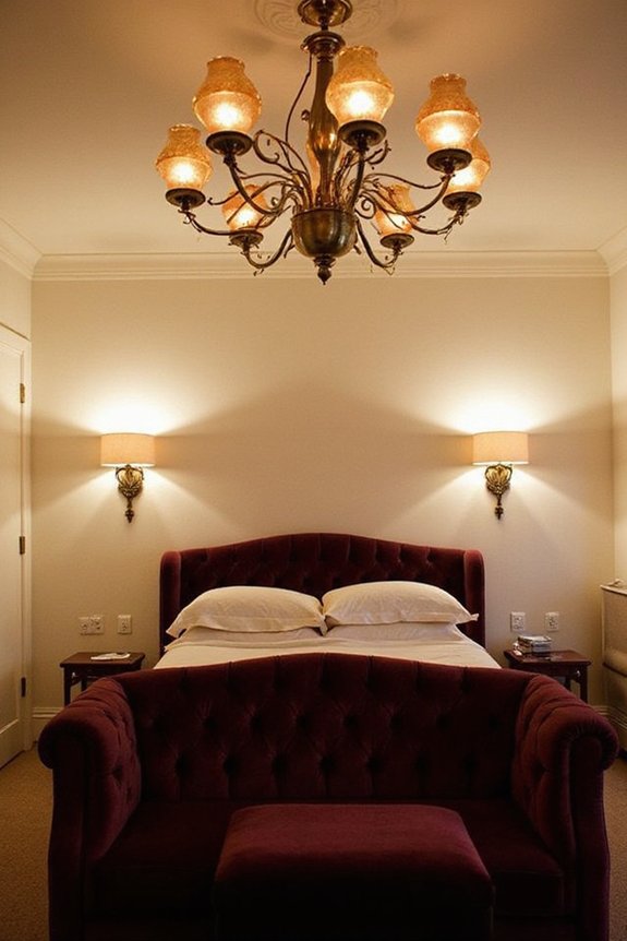 dramatic intimate vintage inspired ambient lighting
