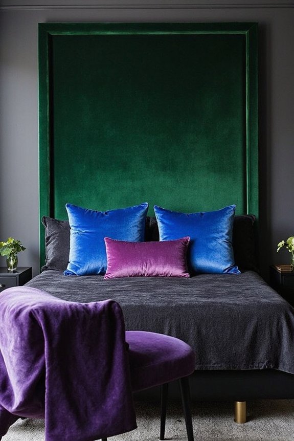 dramatic luxurious jewel toned sophisticated