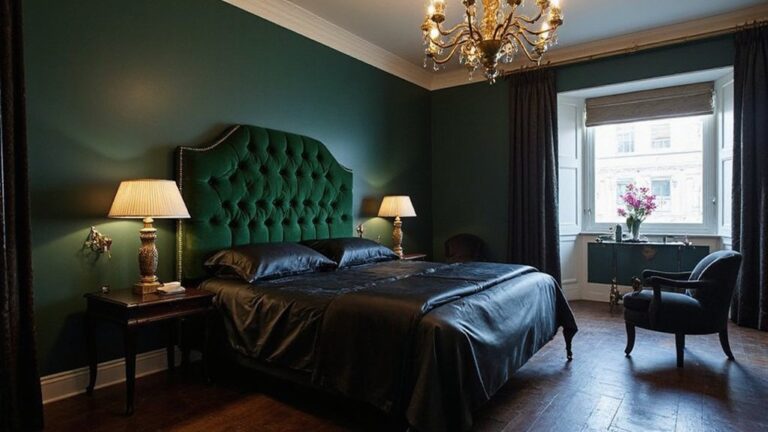 dramatic moody bedroom decor ideas