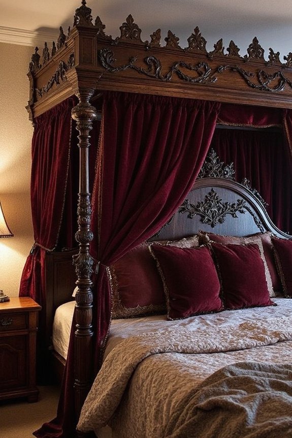dramatic ornate romantic sophisticated