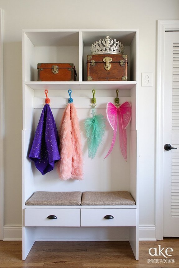 dress up imagination organization independent play
