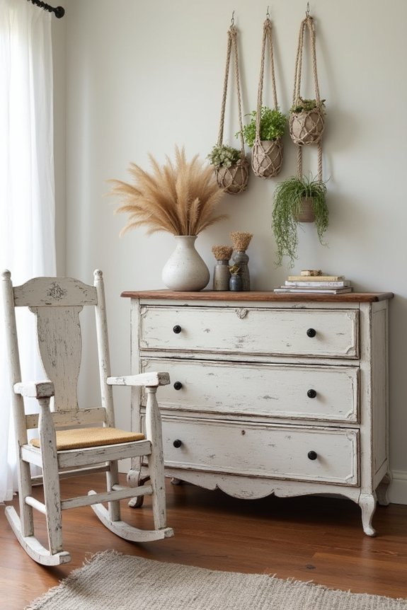 eclectic weathered lived in conversation starting