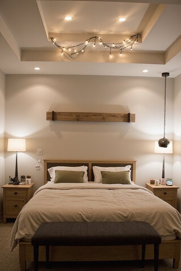 flexible adaptable multifunctional bedroom lighting