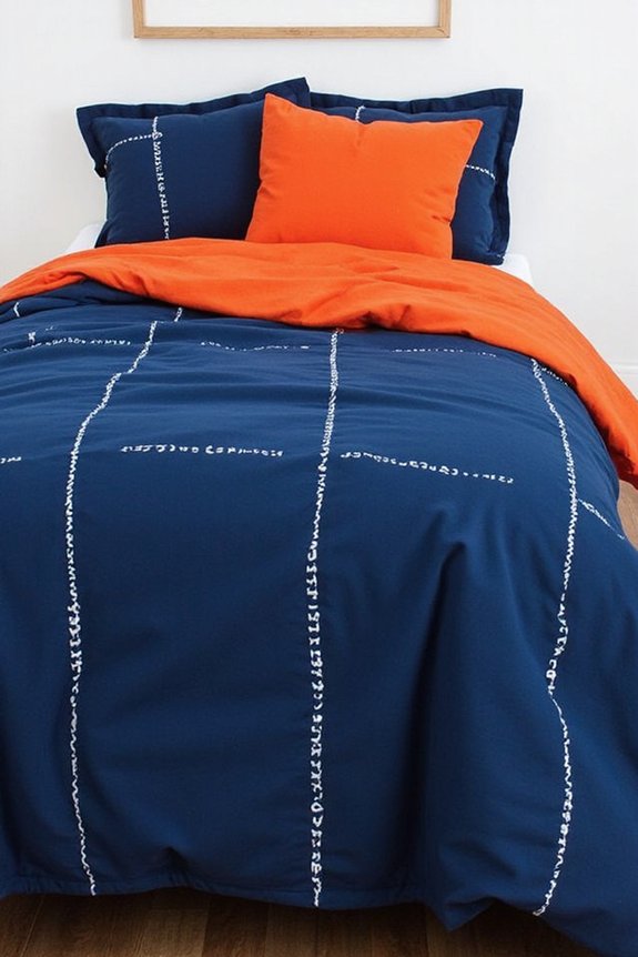game day inspired bedding