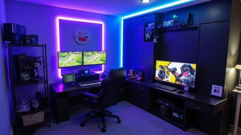 gamer boys stylish bedroom inspiration
