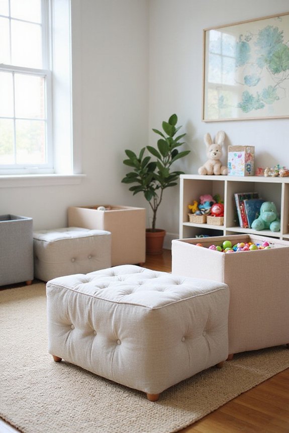 hidden storage seating versatility