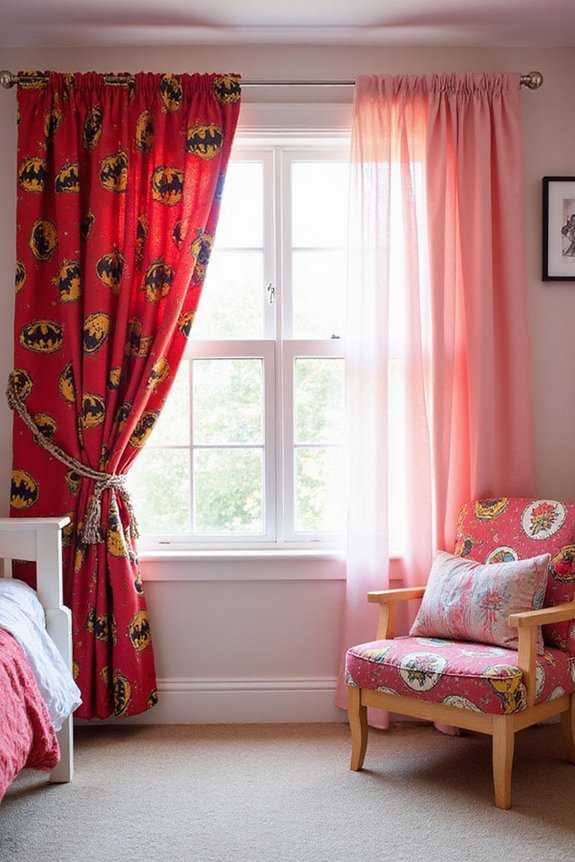 immersive character themed window treatments