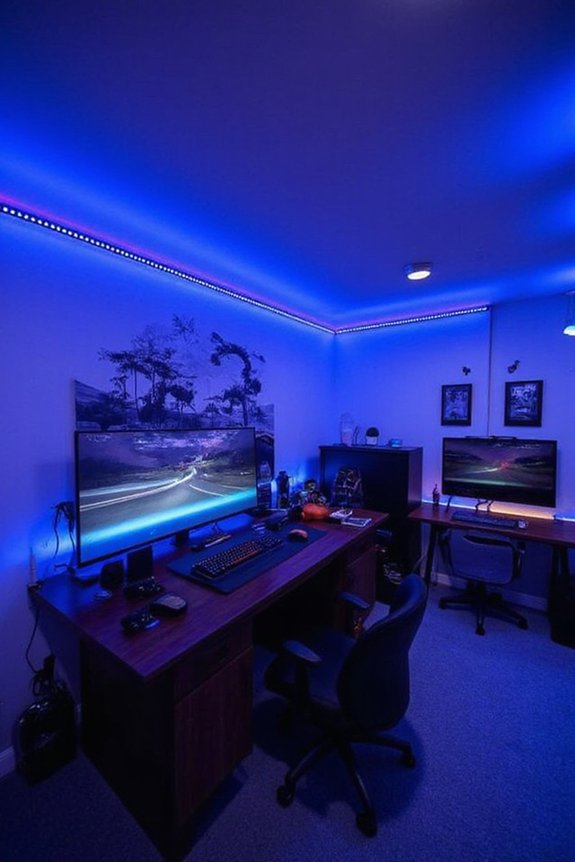 immersive dynamic gaming ambiance lighting