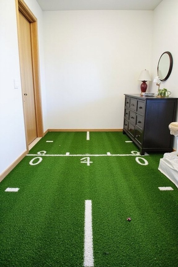 immersive football themed room design