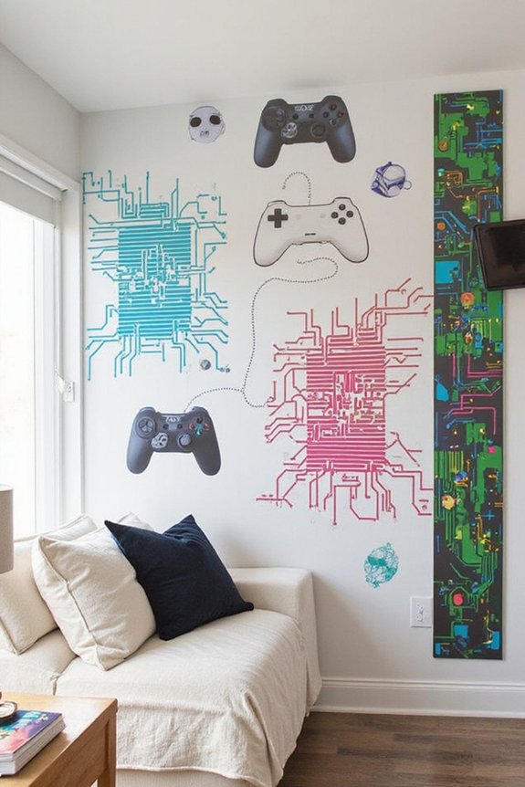 immersive gaming decor transforms spaces