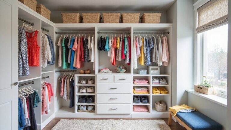 kid friendly closet organization solutions