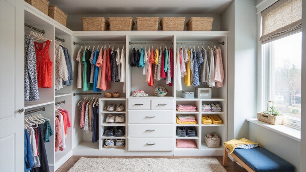 kid friendly closet organization solutions